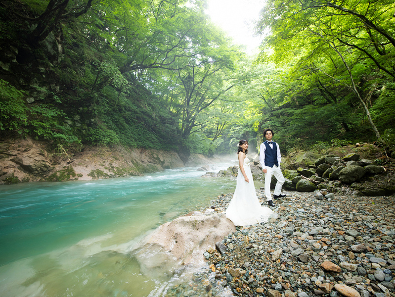 涼やかな木の俣渓谷ロケーションをご紹介