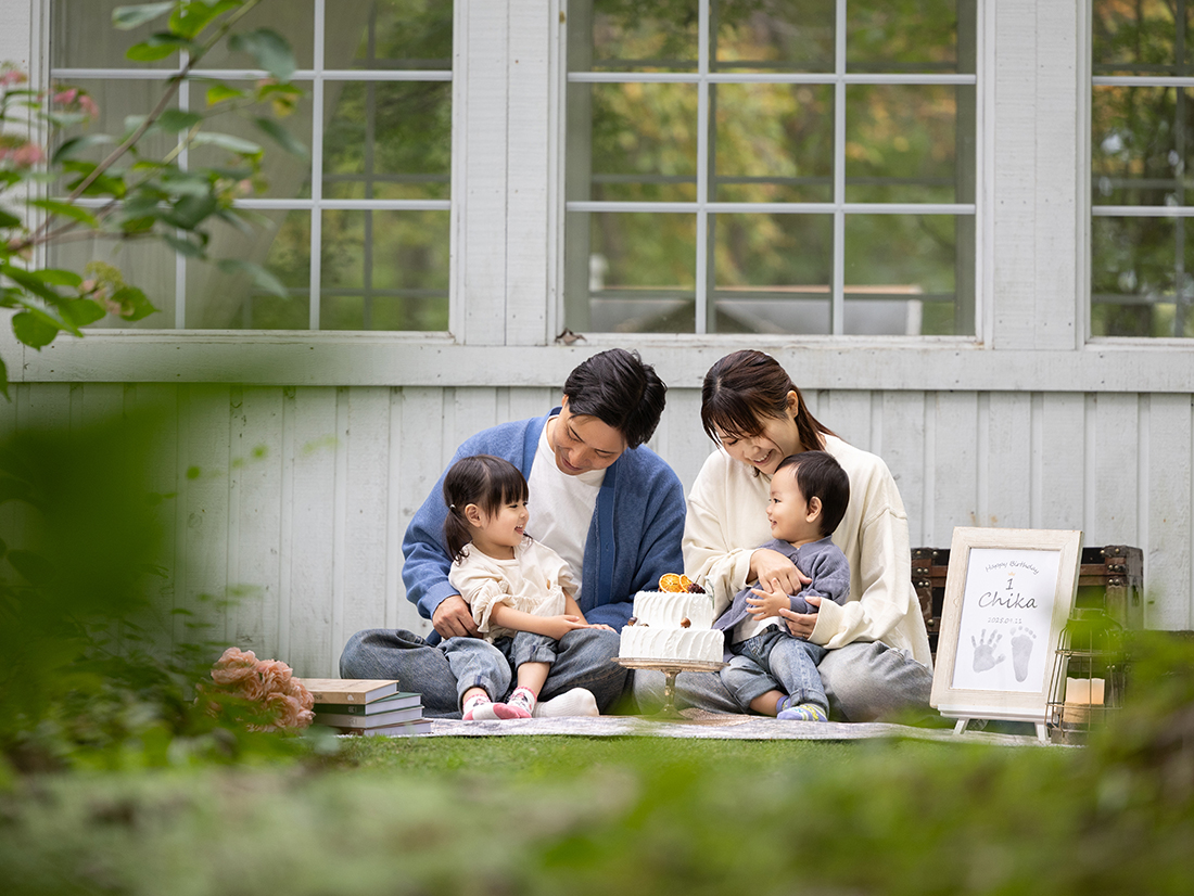 「今」という宝物を、家族みんなで。那須で叶えるアニバーサリーフォト♪