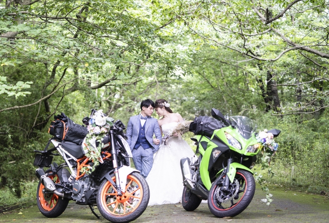 自由な撮影スタイル